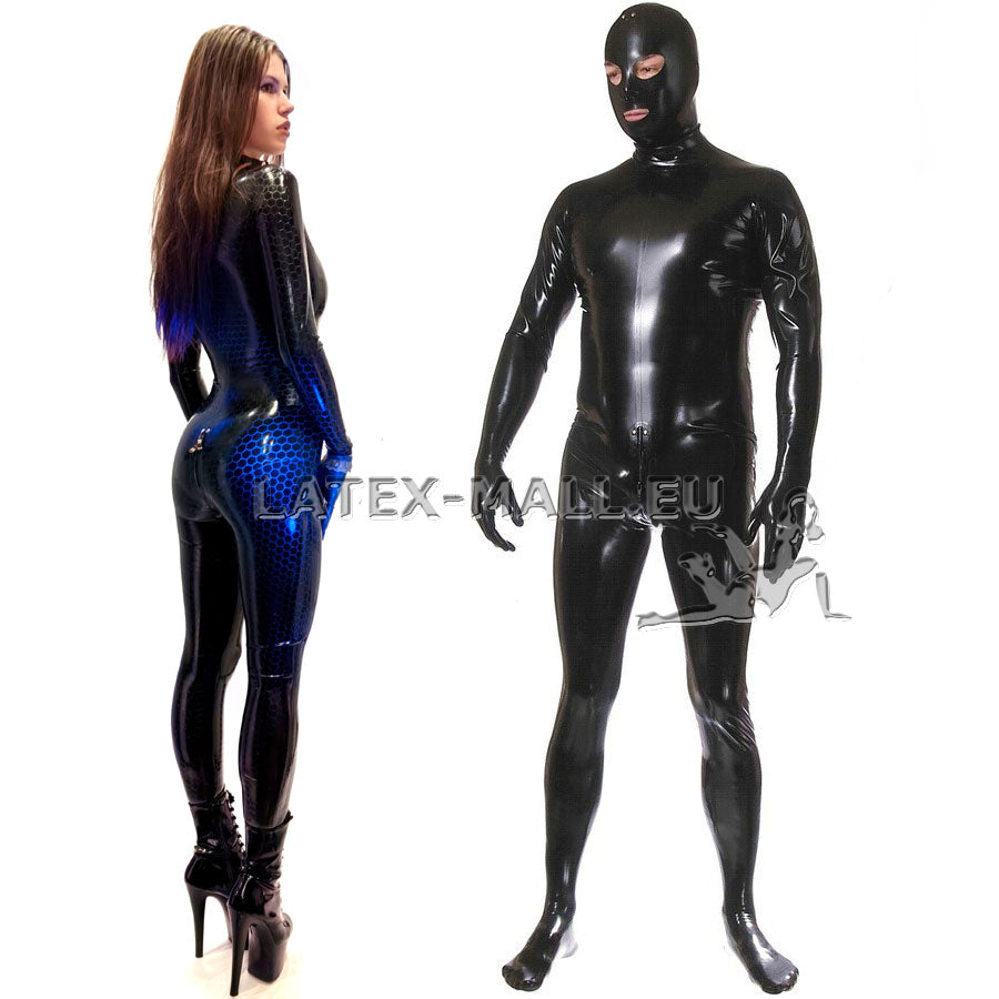 Latex catsuit and fullsuit