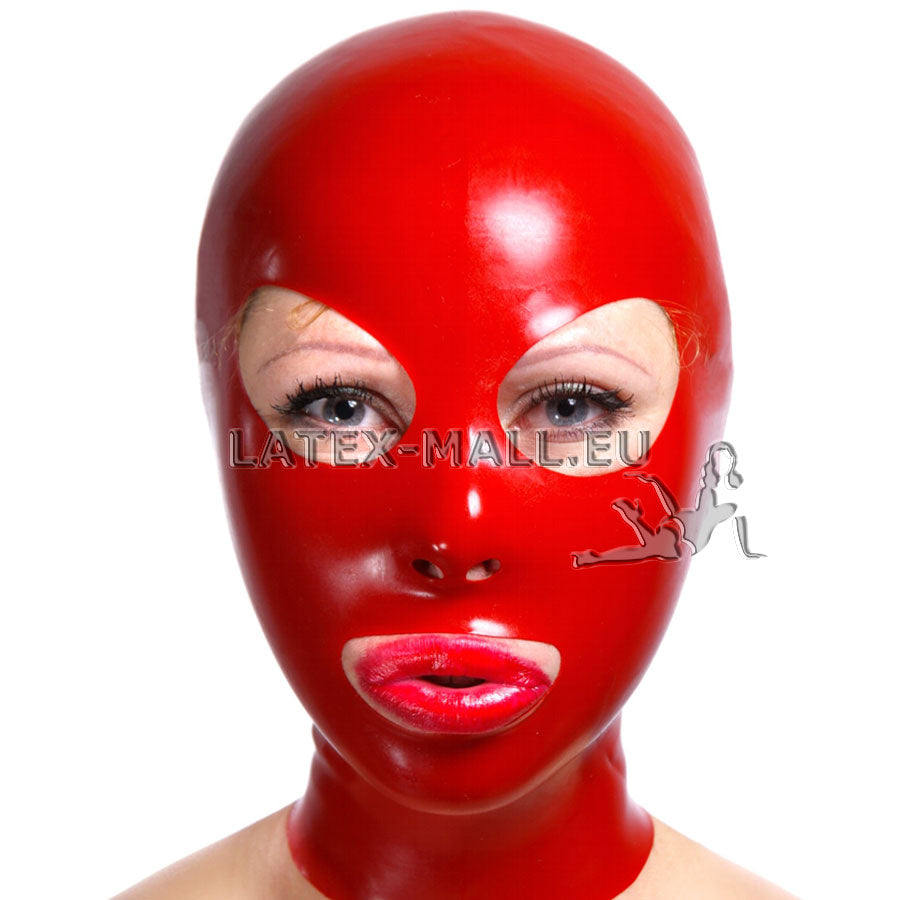 LATEX MASK RED